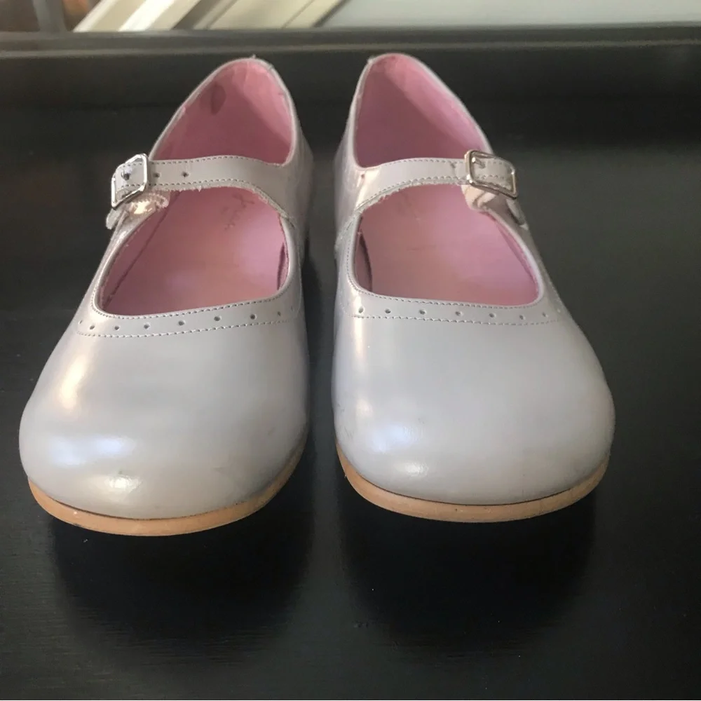 Jacadi Paris gray Mary Janes, size 30 EU/ 13 US.